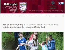 Tablet Screenshot of killorglincc.ie